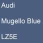 Preview: Audi, Mugello Blue, LZ5E.